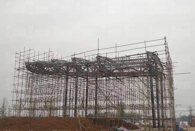 四川南充電影學院景觀膜結構項目竣工