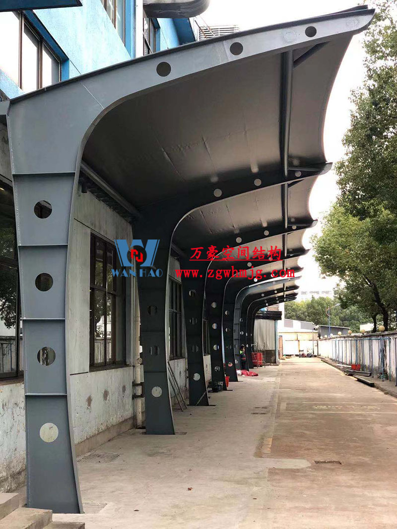膜結構停車車棚哪里好？專業(yè)膜結構單車棚怎么選擇？