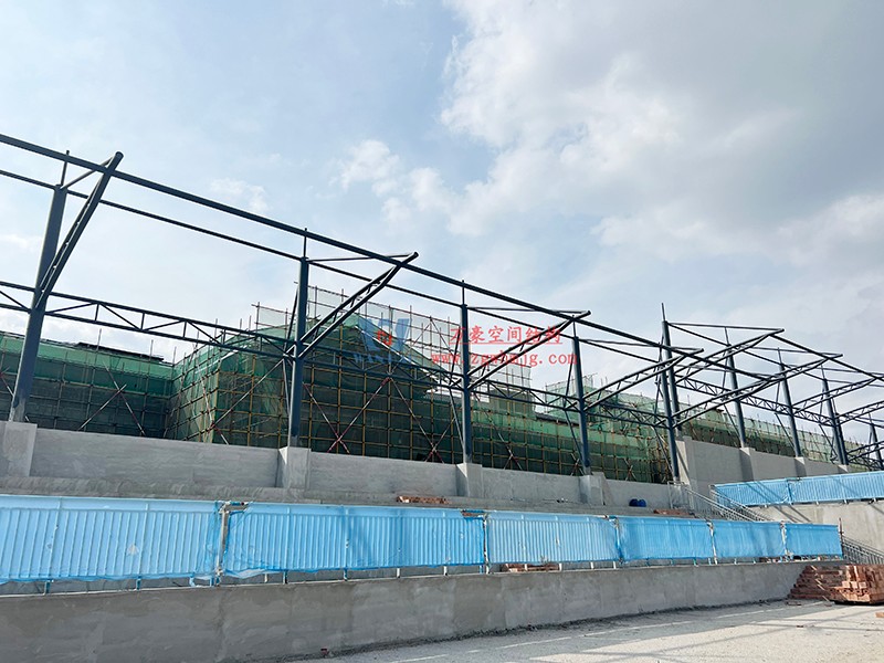 萬豪2023第5標(biāo)-四川職業(yè)技術(shù)學(xué)院鋰電科技學(xué)院建設(shè)項目看臺膜結(jié)構(gòu)工程