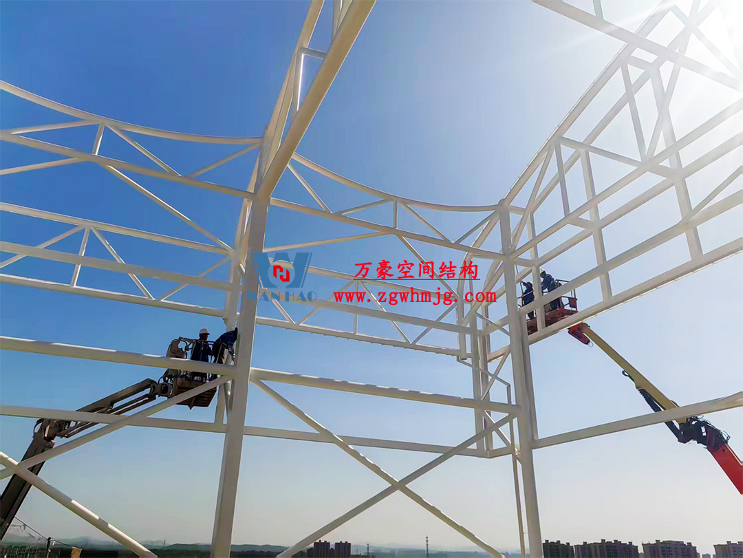 比亞迪紹興嵊州賽車場干拔沙坡觀景平臺PTFE膜結構
