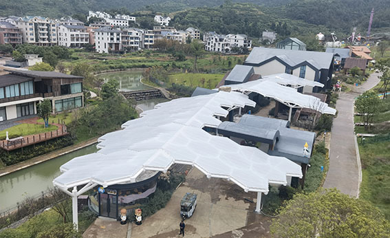 樂清鐵定溜溜樂園膜結構工程